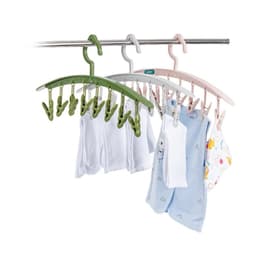 Mắc Dù Phơi Quần Áo Nhựa Cao Cấp Việt Nhật, Móc Dù Vuông, Tròn Kẹp Quần Áo, Đồ Lót- Việt Nhật Plastic Official 6