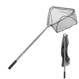 Vợt Câu Cá , Vợt Vớt Cá Tam Giác Inox Rút Gọn Lưới Mùng Lỗ 5mm Dài 2m1 - 2m5 2