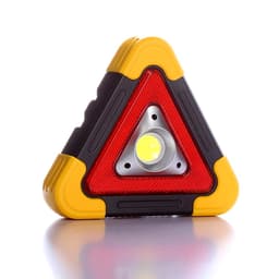 Đèn Tam Giác Cảnh Báo Khẩn Cấp Dừng Đỗ Xe Ô Tô Có Đèn LED, Sạc USB & Năng Lượng Mặt Trời Loại 1 6