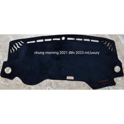 Thảm Taplo KIA Morning 2004–2026 Nhung Hoặc Da Vân Carbon – Chính Hãng – Chống Nắng, Chống Lóa 8
