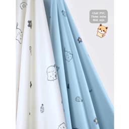 Áo Mưa Trong Suốt  Họa Tiết Mèo - Áo Mưa Cánh Dơi Chất Liệu PVC Dày Dặn Cao Cấp 5