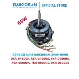 Động cơ quạt điều hòa 65w Daikiosan DKA-04500A, KSA-05000A, TKA-05000C, DKA-05000E chính hãng 6