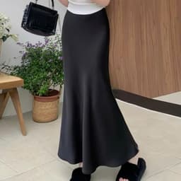 [Có Bigsize 45-85kg] Chân Váy Đuôi Cá Dáng Dài 105cm Ôm Body Chất Thun Gân Co Giãn MS5017 LIMO 9