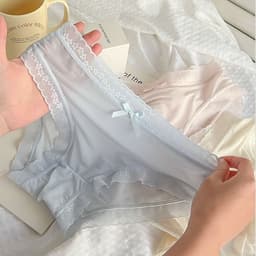 Set 5 Quần Lót Nữ Cotton co dãn 4 chiều, Quân Lót Nữ viền hoa nhiều màu, mềm mịn thoáng mát đủ size quanlotxinh 2