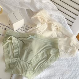 Set 5 Quần Lót Nữ Cotton co dãn 4 chiều, Quân Lót Nữ viền hoa nhiều màu, mềm mịn thoáng mát đủ size quanlotxinh 3