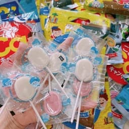 [Nội địa Nhật] Kẹo mút KODOMO IQ/CA Bổ Sung CANXI & DHA Cho bé Vị Trái Cây 7