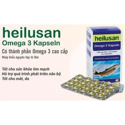 Omega 3 Heilusan Kapseln - hỗ trợ phát triển não bộ, tốt cho mắt, da 1