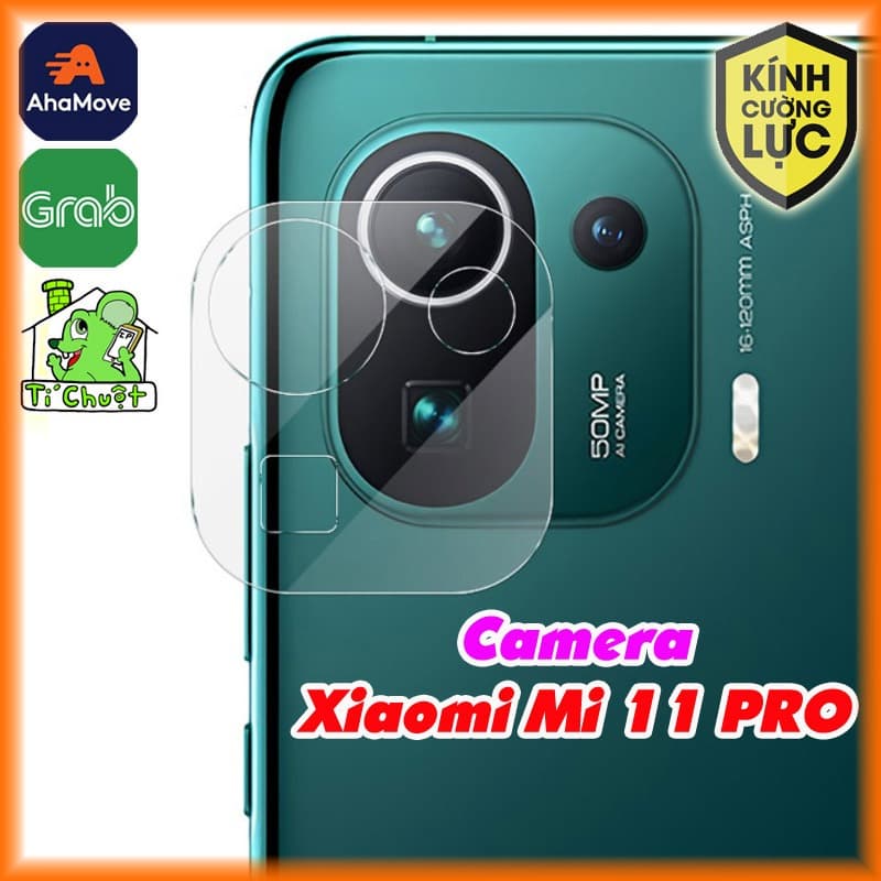 [Ảnh Thật] Kính CL Chống Trầy Camera Xia0mi Mi 11 PRO Cường Lực Cứng