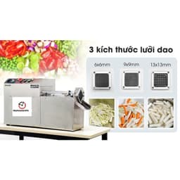 Máy cắt củ quả sợi vuông SV-90 công suất 300-500kg/h, hiệu quả cao.chuyên thái con trì 1