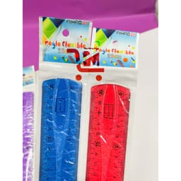 Hộp 24 Cây Thước Dẻo AIHAO 20CM, 30 CM/Thước Kẻ Đường Thẳng, Được Làm Từ Nhựa Dẻo Có Độ Bền Cao, Giao Màu Ngẫu Nhiên 4