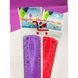 Hộp 24 Cây Thước Dẻo AIHAO 20CM, 30 CM/Thước Kẻ Đường Thẳng, Được Làm Từ Nhựa Dẻo Có Độ Bền Cao, Giao Màu Ngẫu Nhiên 9