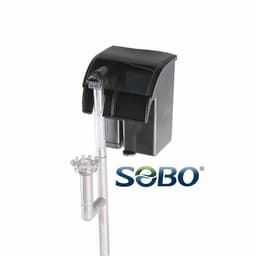 Lọc thác Sobo 303H Màu đen có lọc váng, công suất phù hợp cho bể 20-40cm 2