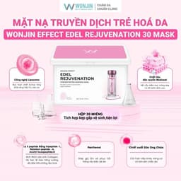 (Cty) Hộp 30M Mặt Nạ Wonjin Dưỡng Trắng, Cấp Ẩm, Phục Hồi Da| Cherry Beauty 2