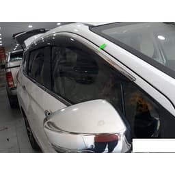 Vè che mưa chỉ inox Mitsubishi Xpander 2019-2020 2021 2022 2023 2024 chuẩn xe có sẵn keo 4