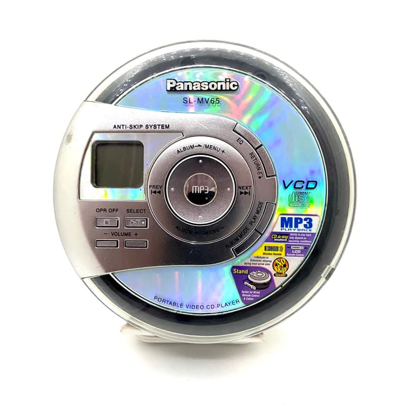 CD Player PANASONIC SL-MV60 (vỏ trong suốt nhìn được đĩa quay)