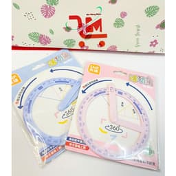 Combo 2 Cây Thước Đo Góc 360 Độ SHIF/Thước Đo Góc Vạn Năng,Dùng Đo Các Góc Một Cách Dễ Dàng,Tiện Lợi/Giao Màu Ngẫu Nhiên 3