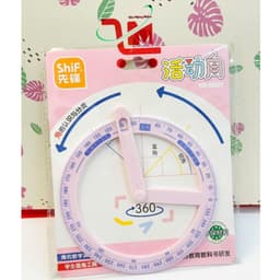 Combo 2 Cây Thước Đo Góc 360 Độ SHIF/Thước Đo Góc Vạn Năng,Dùng Đo Các Góc Một Cách Dễ Dàng,Tiện Lợi/Giao Màu Ngẫu Nhiên 4