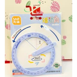 Combo 2 Cây Thước Đo Góc 360 Độ SHIF/Thước Đo Góc Vạn Năng,Dùng Đo Các Góc Một Cách Dễ Dàng,Tiện Lợi/Giao Màu Ngẫu Nhiên 5