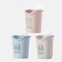[Top Value] Cốc Dán Tường Nhựa Việt Nhật NH463 Cắm Bàn Chải, Kem Đánh Răng, 1 Cốc Dán Có Lỗ Thoát Nước (6370) 1