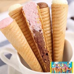 [HSD 2026] Bánh kem Ốc Quế Glico Nhật Bản Cho Bé (Gói 10 Chiếc) 4