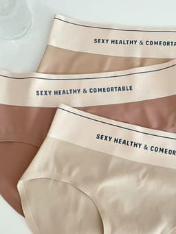 Set 10 Quần Lót Đúc Su Cạp Cao, quần chip su lạnh cạp cao không viền chữ sexy healthy 5