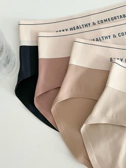 Set 10 Quần Lót Đúc Su Cạp Cao, quần chip su lạnh cạp cao không viền chữ sexy healthy 6