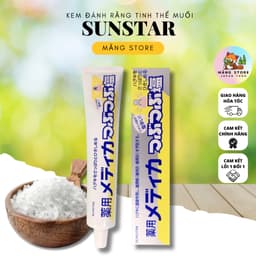 Kem đánh răng tinh thể muối Sunstar Nhật Bản 1
