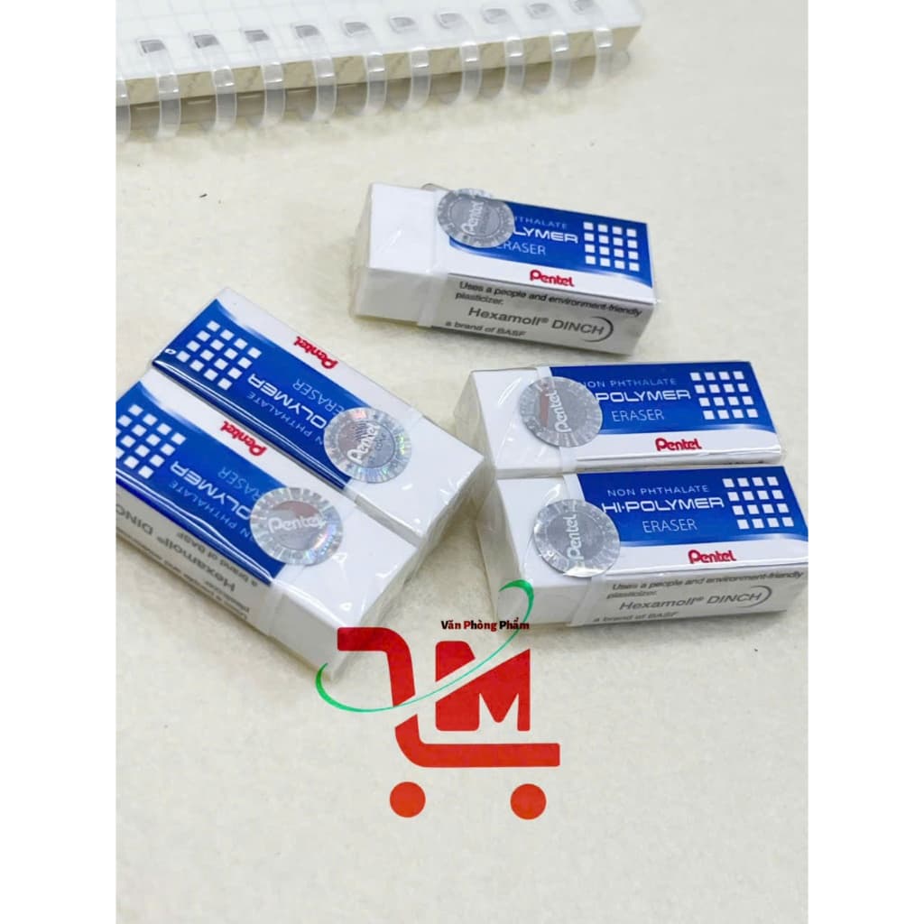 Combo 2 Cục Gôm/Tẩy Bôi Chì Xịn PENTEL ZEH-05/Gôm Bôi Sạch Vết Chì Dễ Dàng Với Rất Ít Lực,Không Vụn, Chất Lượng Nhật