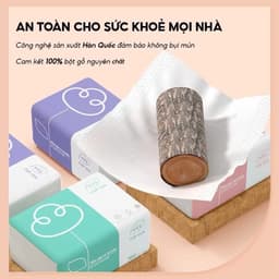 Khăn Giấy Rút 3 Màu TOPGIA | Giấy Mềm Mại, Thấm Hút Tốt, Tiện Dụng Cho Gia Đình & Văn Phòng 2