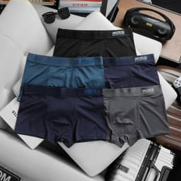 Quần Sịp Nam Luxury (22-100KG), Quần Boxer Nam Hải Đăng Menswear Quần Xì Nam vải thun lạnh sịp đùi co dãn mềm mát T1 1