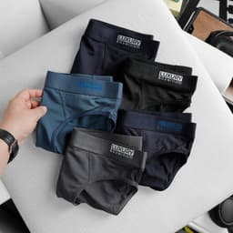 Quần Sịp Nam, Quần Xì nam Luxury loại chéo cao cấp thun lạnh co dãn và thấm hút mồ hôi mềm mát cao cấp T7 3