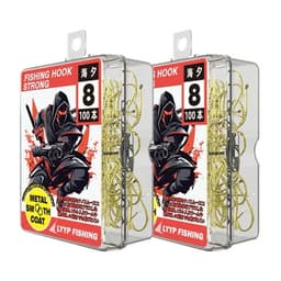 Lưỡi Câu Cá Có Nghạnh Chuyên Rô Diếc Chép 1 Hộp 100 Cái 5