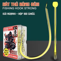 Lưỡi Câu Cá Có Nghạnh Chuyên Rô Diếc Chép 1 Hộp 100 Cái 1