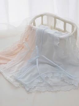 Set 5 Quần Lót Ren Lưới Công Chúa Viền Ren Mền Mịn, quần lót ren mềm mịn thoáng mát 3