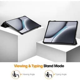 Bao Da MTB OPPO PAD 3 PRO - OnePlus PAD PRO/ PAD 2 12.1" 2024 Gấp 3 Khúc Lưng Cứng Có Nam Châm 4