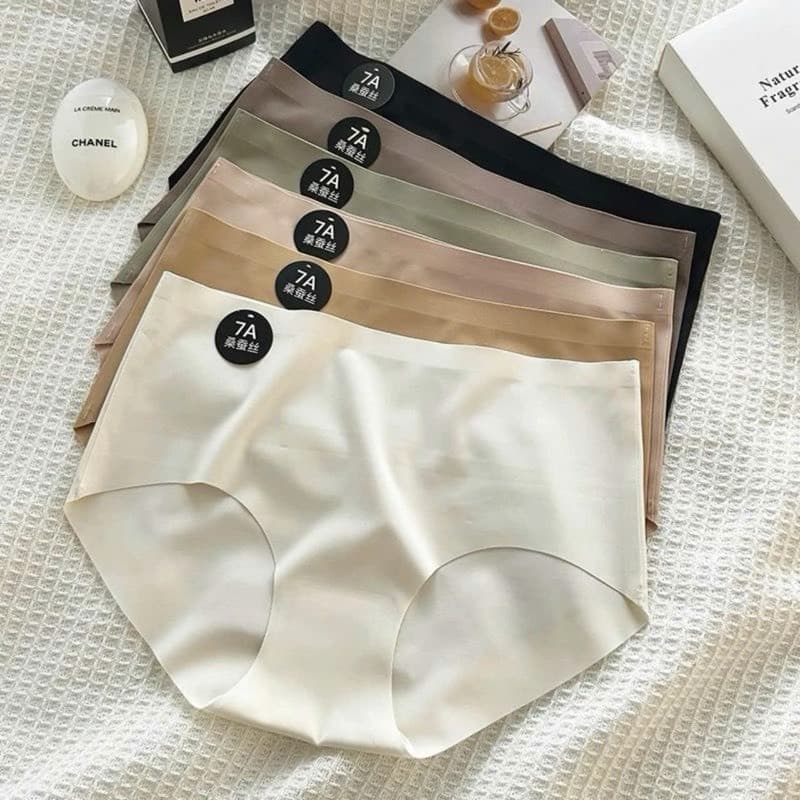 Set 10 Quần Lót Nữ Đúc Su Tàng Hình Chống Lộ Viền Mát Lạnh Không Đường May Cao Cấp 7A