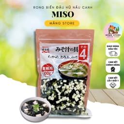 [DATE 8/2026] Rong Biển Đậu Hũ Nấu Canh MISO Nội Địa Nhật 1