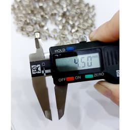 Khoen ore mắt cáo 4.5mm (4 ly 5) hau không gỉ Màu bạc, vàng, đen, đồng Khuy mắt cáo bấm vải, quần áo, túi xách, đồ da 3