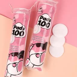 Combo 3 Gói Bông Tẩy Trang 150 Miếng Gấu Dâu LOTSO Chính Hãng  BABYLOVE.SOTRE 9