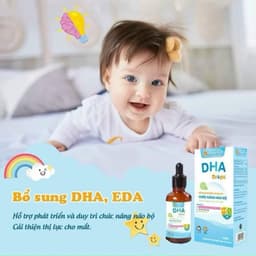 DHA Drops DR brackWell giúp bé phát triển não bộ , tốt cho mắt , giảm tăng động ở trẻ , giúp bé nhanh nói  tập trung 4