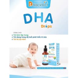 DHA Drops DR brackWell giúp bé phát triển não bộ , tốt cho mắt , giảm tăng động ở trẻ , giúp bé nhanh nói  tập trung 1