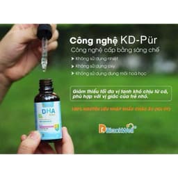 DHA Drops DR brackWell giúp bé phát triển não bộ , tốt cho mắt , giảm tăng động ở trẻ , giúp bé nhanh nói  tập trung 7
