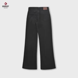 Quần Dài Nữ GENVIET JEANS Chất Liệu Denim Dáng Loe, Quần Bò Nữ Ống Vảy Trẻ Trung,8785 6