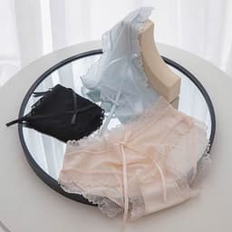 Set 5 Quần Lót Ren Lưới Công Chúa Viền Ren Mền Mịn, quần lót ren mềm mịn thoáng mát 1