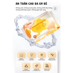 Khăn ướt TOPGIAKIDS đạt tiêu chuẩn 3K, không mùi, không cồn, không parabens - An toàn cho sức khỏe gia đình bạn. 6