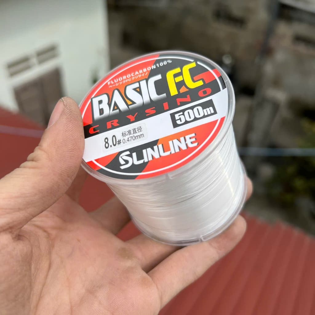 Dây Cước Câu Cá , Dây Câu Cá SUNLINE Basic FC 500m Giá Rẻ
