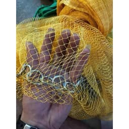 Chài Đánh Cá , Chài Dù Vàng Mắt Lưới 2cm  Chân Chì, Chân Xích Sợi Dù Thái Lan Siêu Bền 4