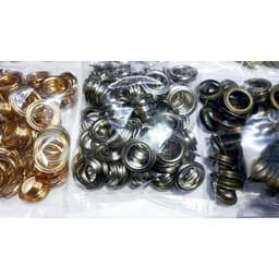 Khoen ore 14mm Khoen mắt cáo 14mm Thau không gỉ (mỏng) Khuy mắt cáo Chuyên bấm vải Phụ liệu may mặc 5