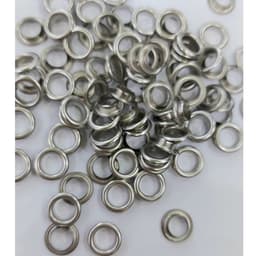Khoen mắt cáo ore 4mm, 5mm, 6mm, 8mm Thau không gỉ (mỏng) Khuy luồn Chuyên bấm vải Phụ liệu may mặc 7