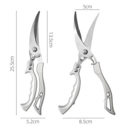 Kéo cắt gà cao cấp, Kéo làm bếp đa năng loại xịn của đức thiết kế mới cộng lực mạnh mẽ 6